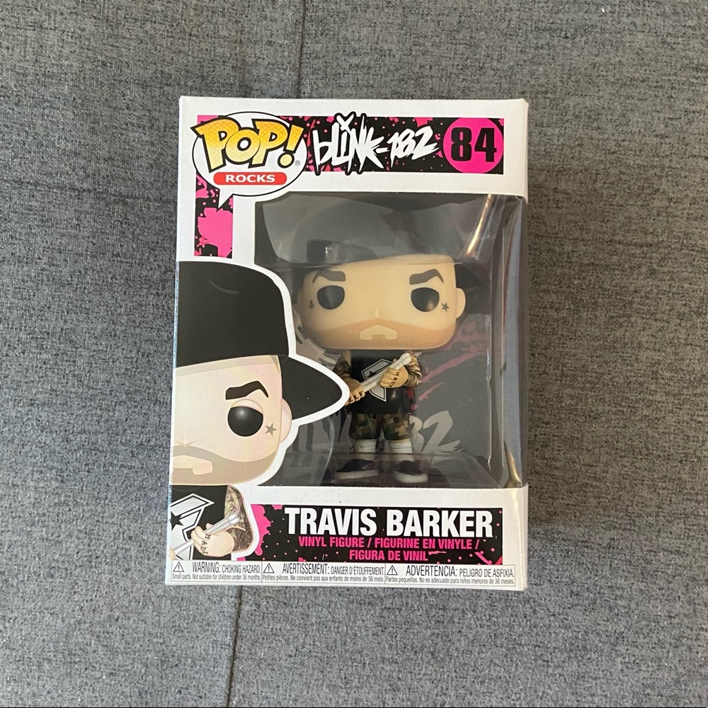 Travis Barker Blink 182 Funko